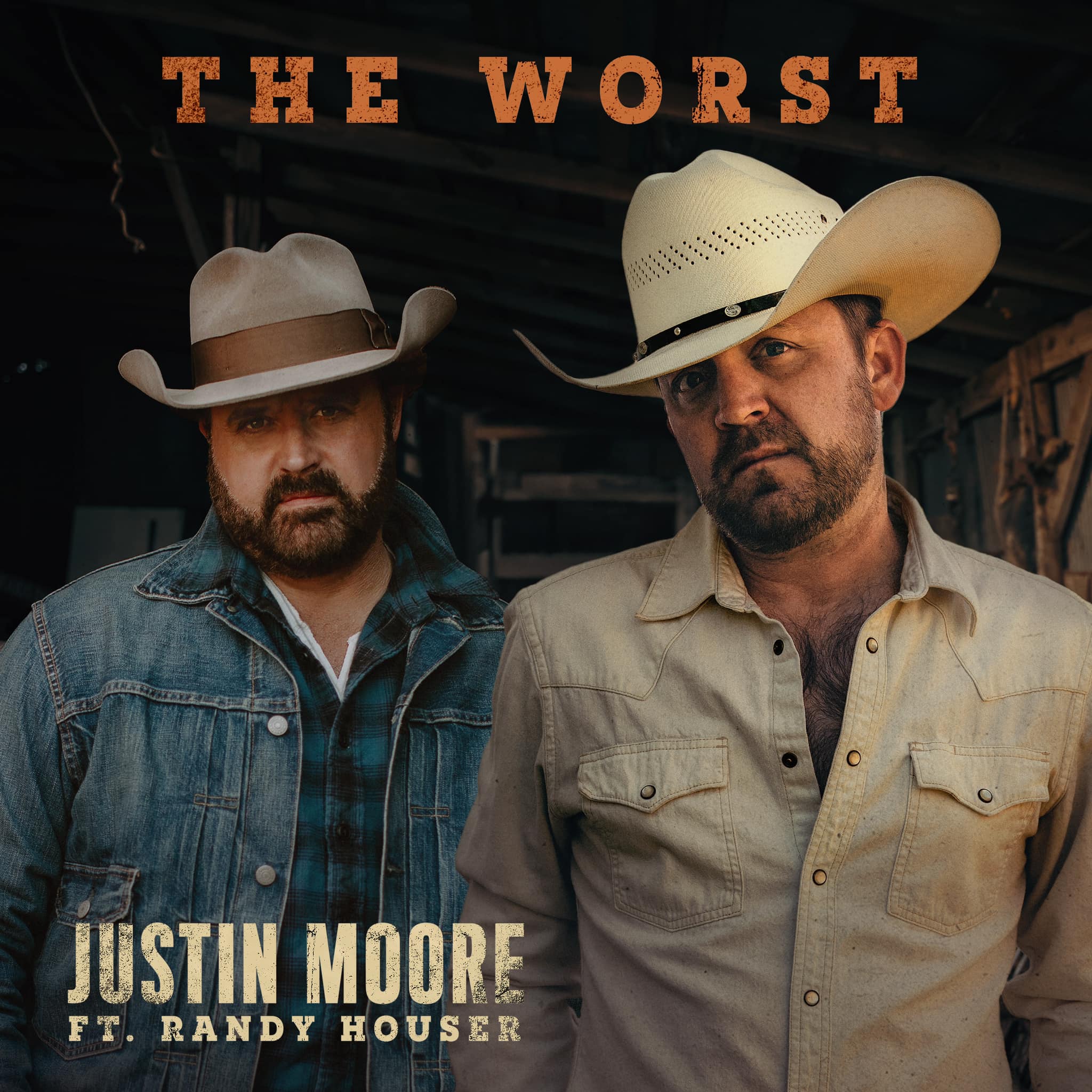 Randy Joins buddy Justin Moore on New Song “The Worst”