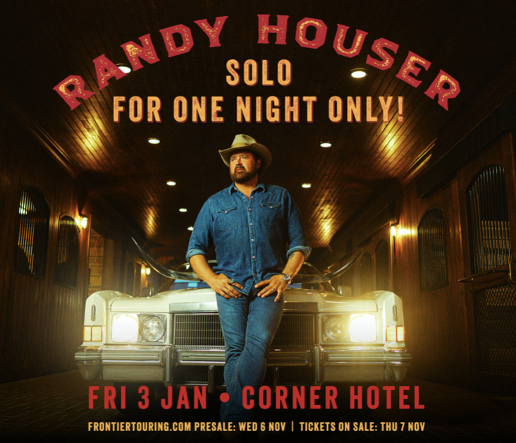 RANDY RETURNS TO AUSTRALIA FOR ONE NIGHT ONLY - EXCLUSIVE MELBOURNE SHOW ANNOUNCED FOR JANUARY 2025